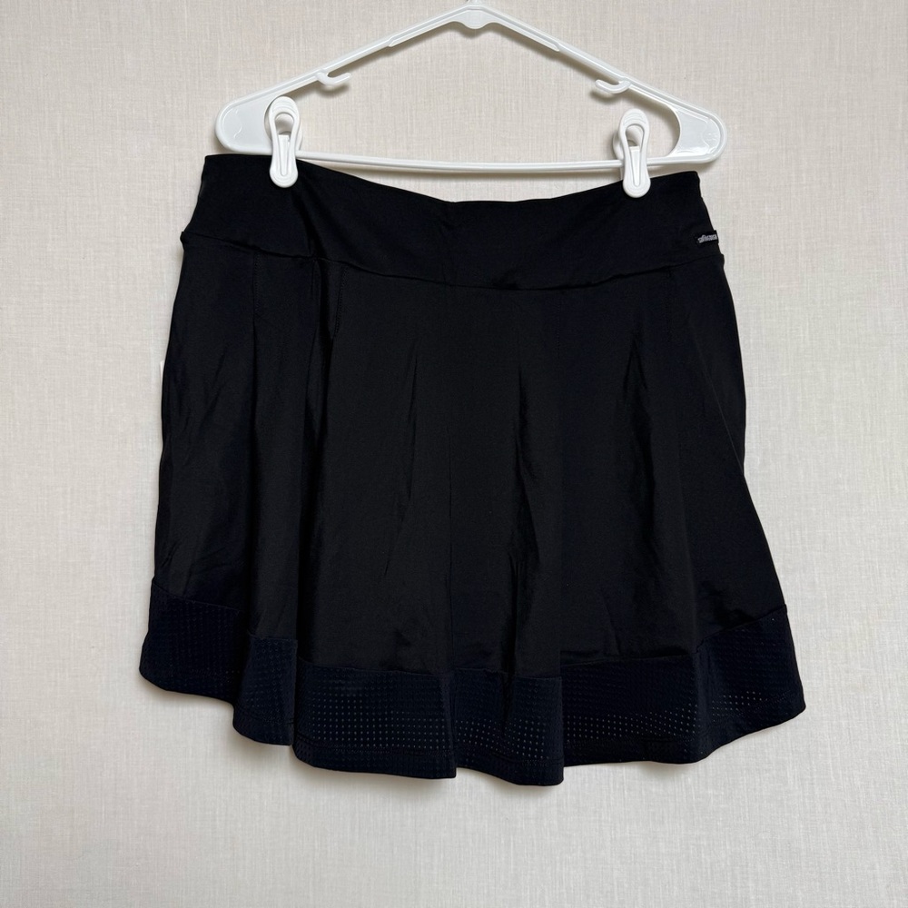 SwingDish Marble Opal Black Golf Skort Womens Large Athletic Skirt Skort NWT - Picture 9 of 12